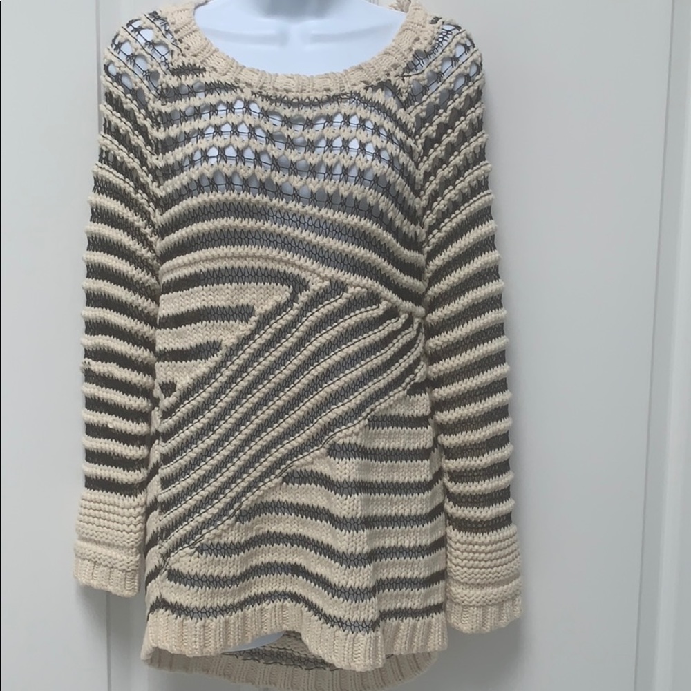 Sheer sweater